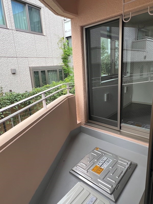 ハイツ自然園 ベランダ