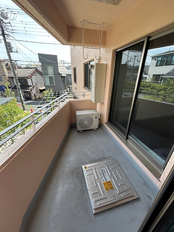 ハイツ自然園 ベランダ
