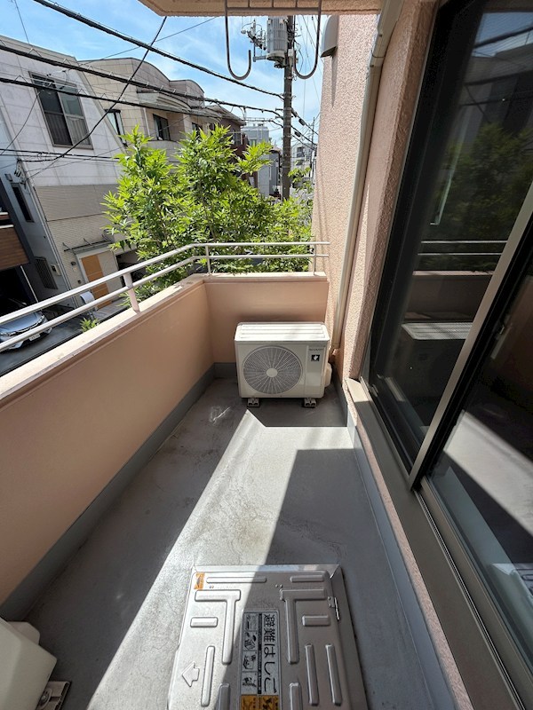 ハイツ自然園 ベランダ