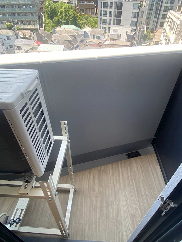 コンフォリア東大井Ⅱ ベランダ