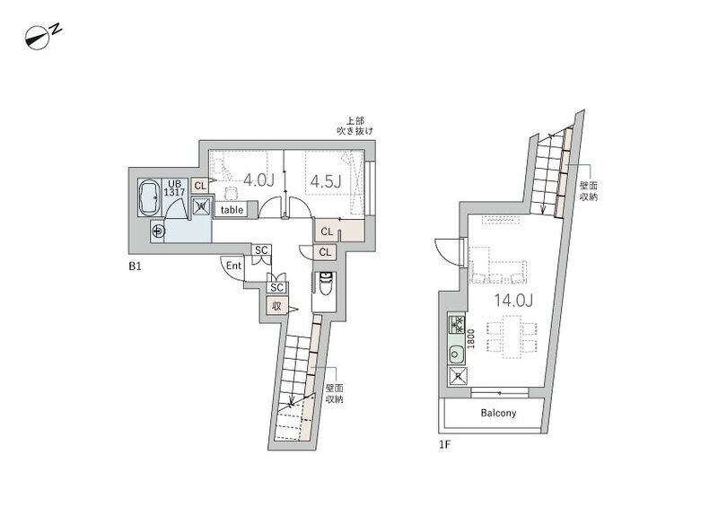 GranDuo大井町3  104号室 間取り