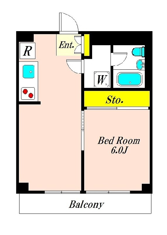 メゾンパーク大森 305号室 間取り