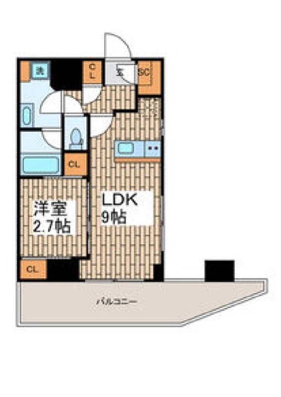 GRAN PASEO大森 1101号室 間取り