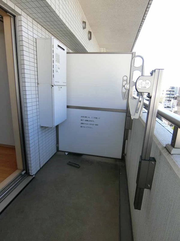 カスタリア大森 ベランダ