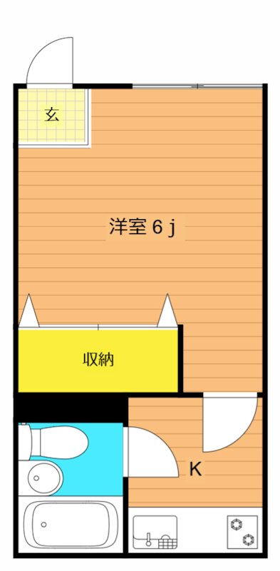 ウイング塩山  間取り図