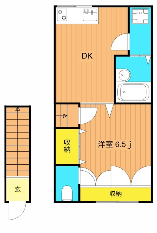 ウイング古屋Ⅱ  305号室 間取り