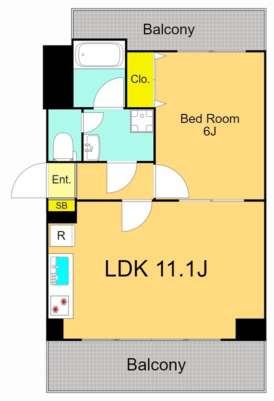 メーゾン俊2nd 間取り図