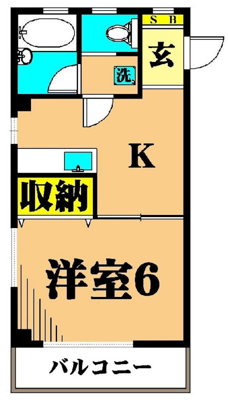 アーバンロジェ 間取り図