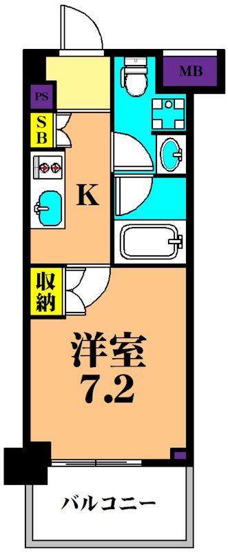 オアーゼ品川レジデンス 504号室 間取り