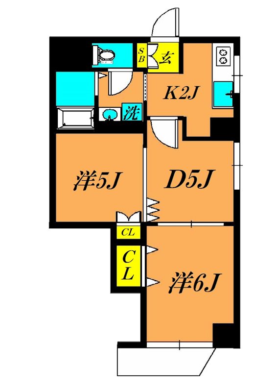 正栄プラザビル 1009号室 間取り
