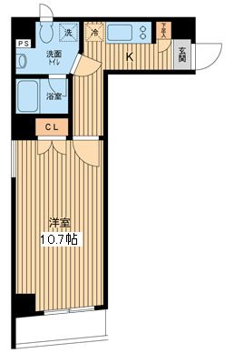 エスティメゾン武蔵小山  間取り図