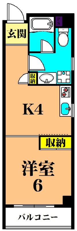KS・flats 間取り図
