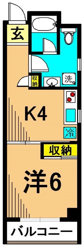 KS・flats 501号室 間取り