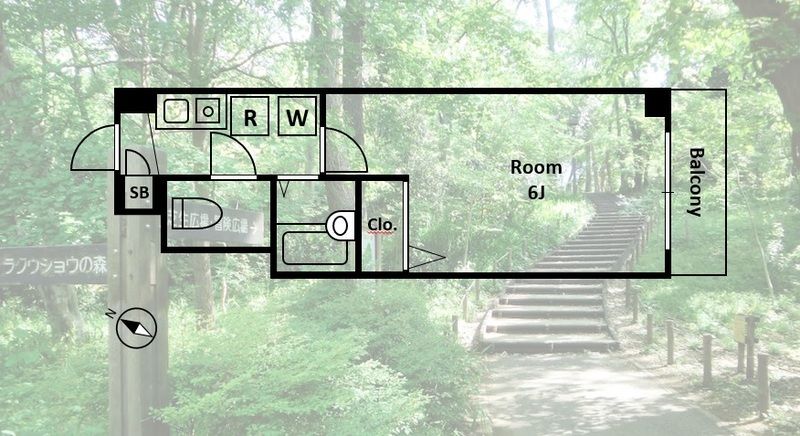 ソレイユ 間取り図