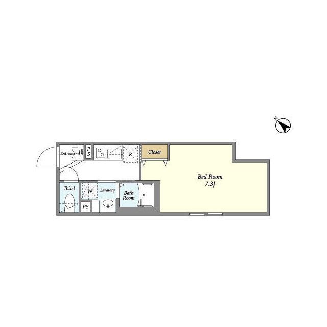 Ｌａ　Ｄｏｕｃｅｕｒ武蔵小山 間取り図