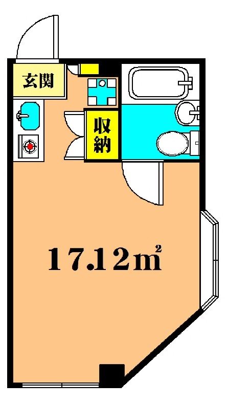 コムデビュー 間取り図