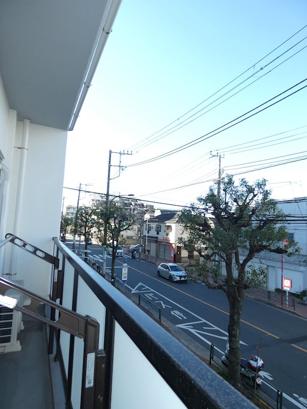 シャルール大井 ベランダ