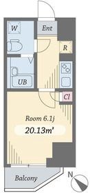 ダイヤモンドタワー西小山 間取り図