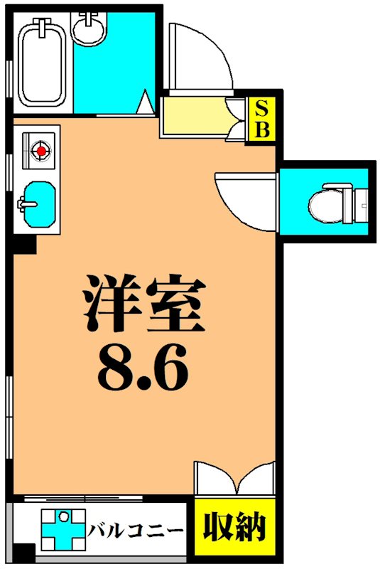 EMハイム 間取り図