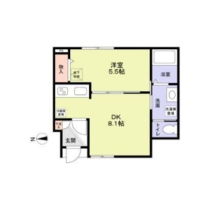 アンパス山王 間取り図