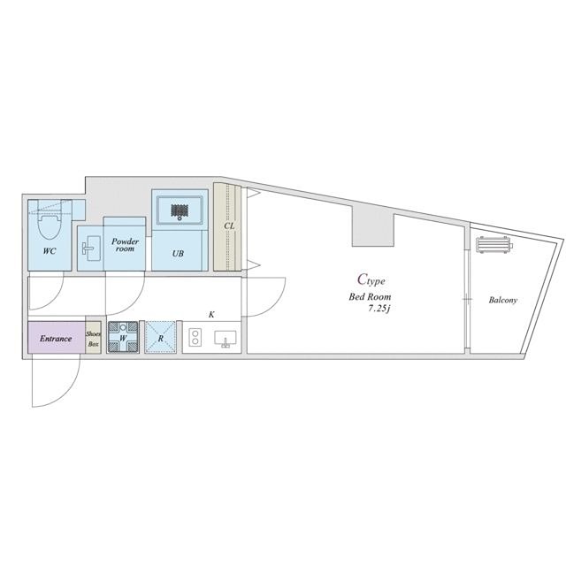 CREALpremier大森  間取り図