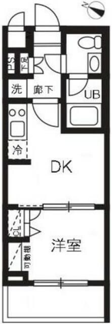 アーバンパーク品川豊町 209号室 間取り