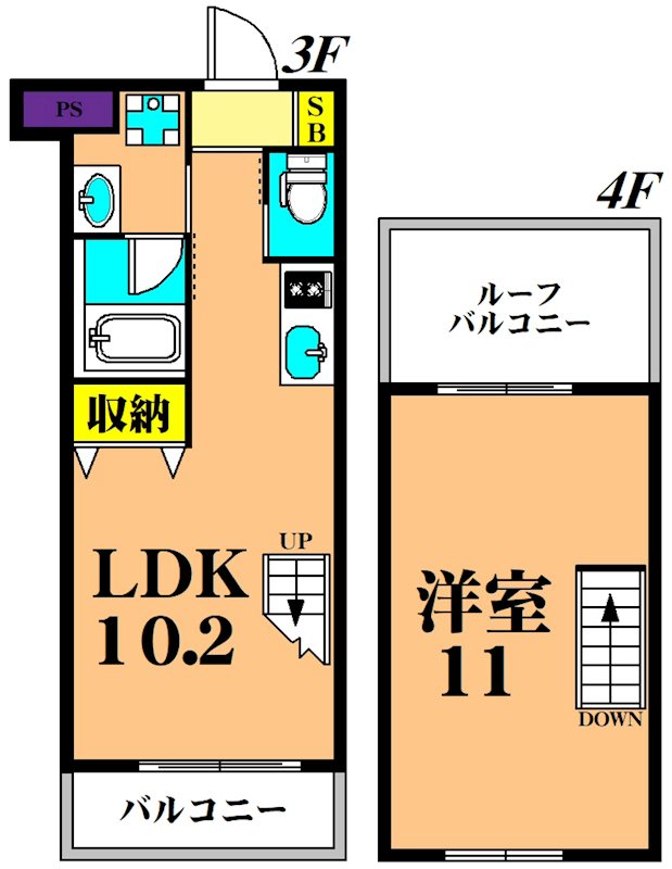 グランデール大森 間取り図