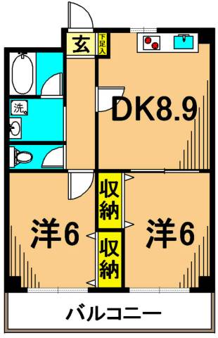 チェリーブラッサム 間取り図