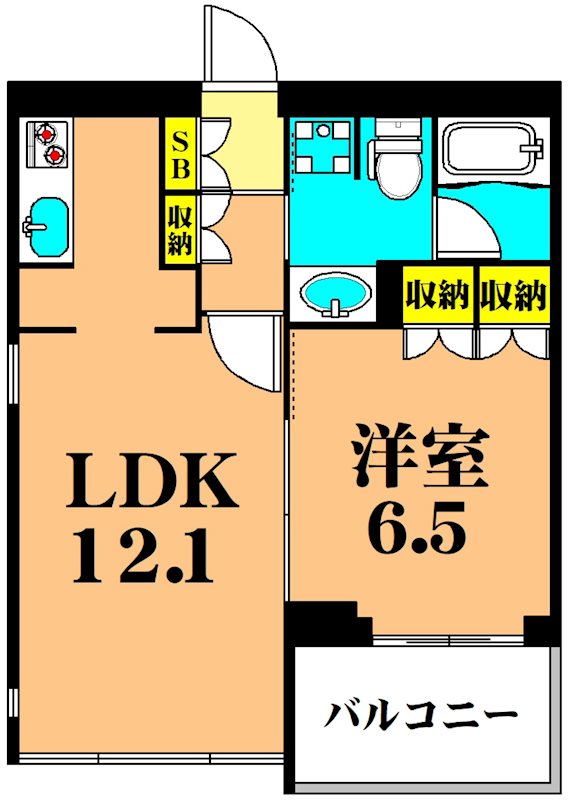 フレンシア玉川田園調布 間取り図