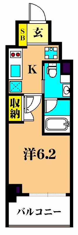 プライマル大森 間取り図