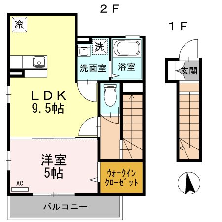 Plemier西大井 間取り図