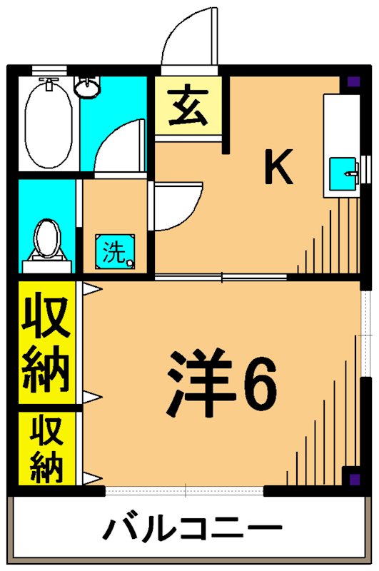 アーバンロジェ 間取り図