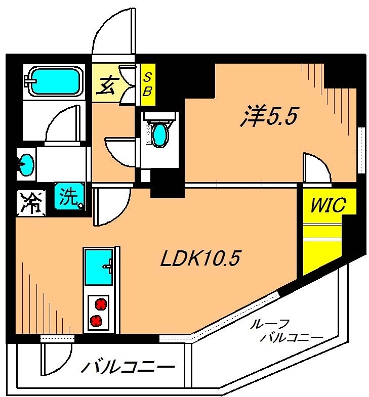レファシア大森 間取り図