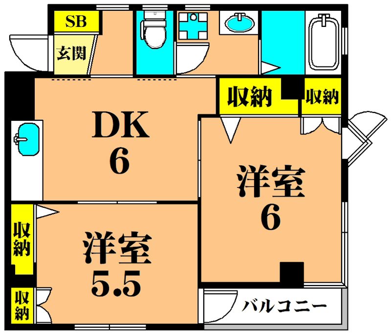 ステラK 間取り図