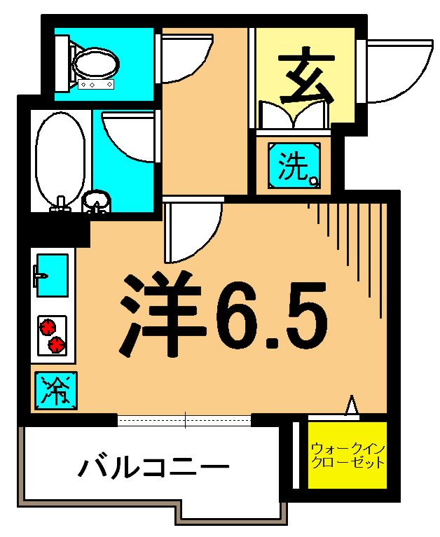 ルーブル大崎参番館 間取り図