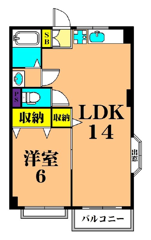 ロイヤルレジデンスー  間取り図