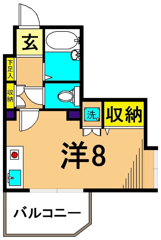 グランヴァン大井町 間取り図
