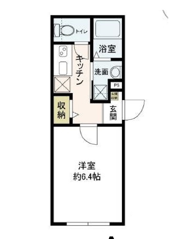 エスメラルダ大森  301号室 間取り