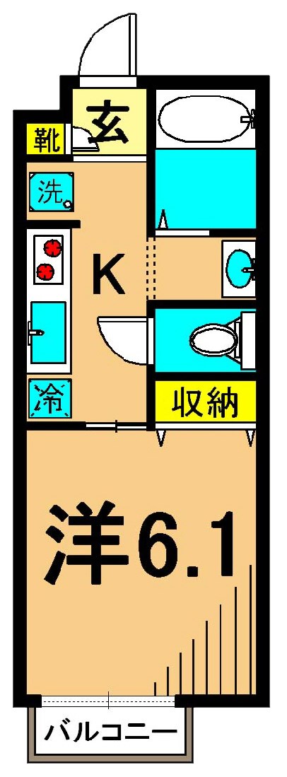 サウスウインド 間取り図