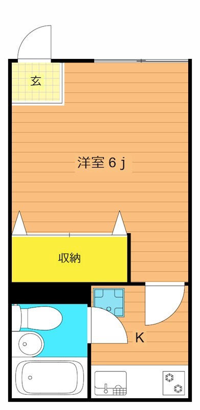 ウイング塩山 間取り図