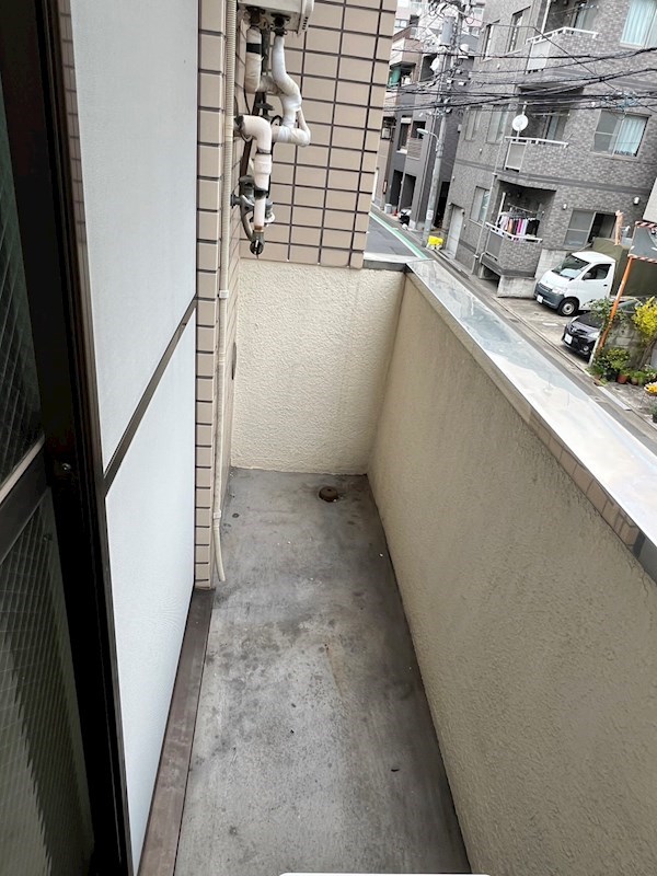 松林堂SK第6マンション ベランダ