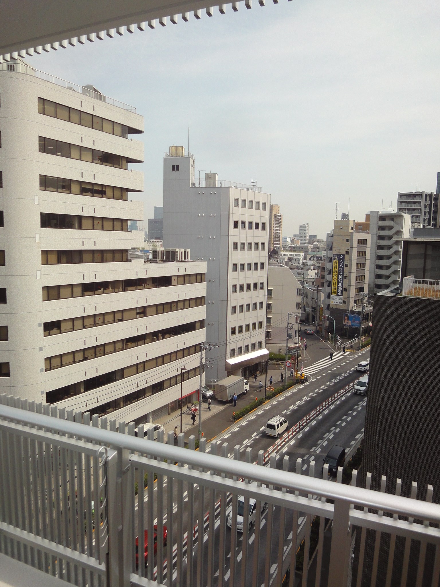 北参道トゥアル ベランダ