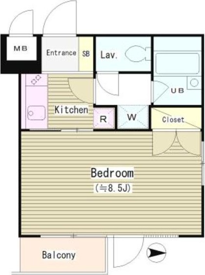 ヒルトップ洗足池 間取り図