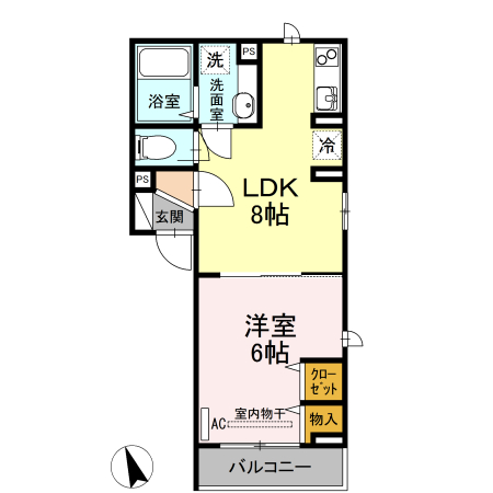 フィオリトゥーラ 間取り図