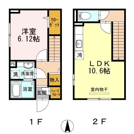 サクラガーデン清水台 間取り図
