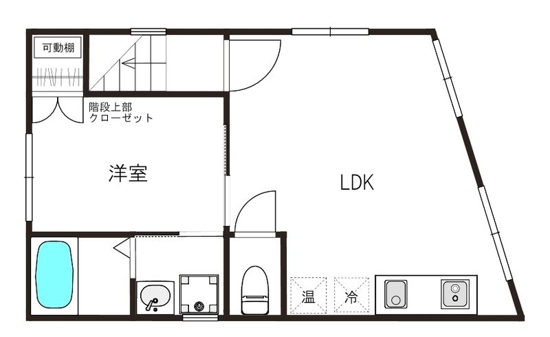 トライベッカ武蔵小山 間取り図