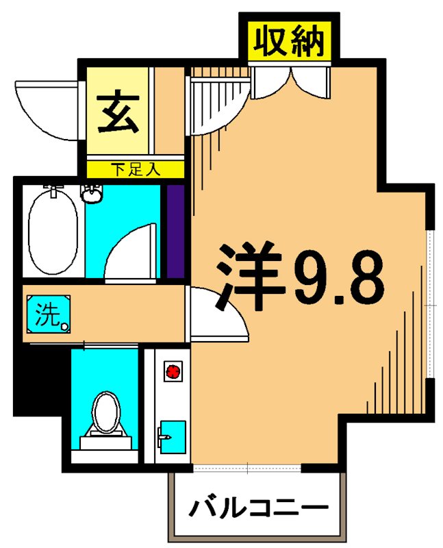 ウィンターベルゼームス坂 間取り図