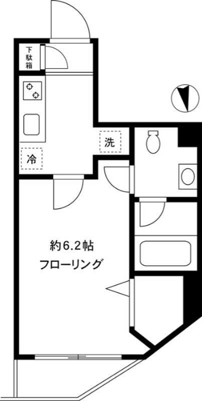 ミテッツァ大森Ⅱ 101号室 間取り