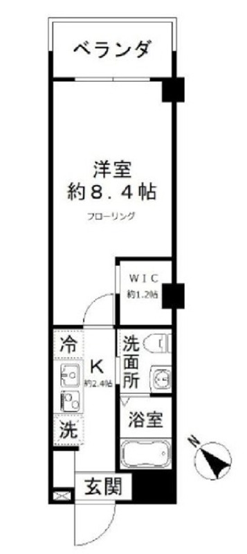 N-flats大森山王 間取り図