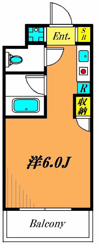 菱和パレス大森山王 103号室 間取り